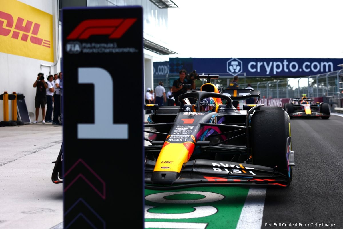 Verstappen twijfelt over kansen Red Bull Racing op perfect seizoen