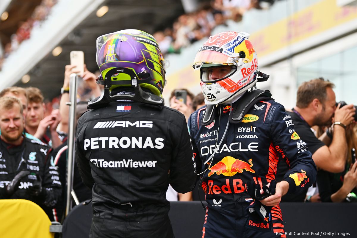 Hamilton: ‘Geweldig van Red Bull en Verstappen, maar wij gaan gat dichten’
