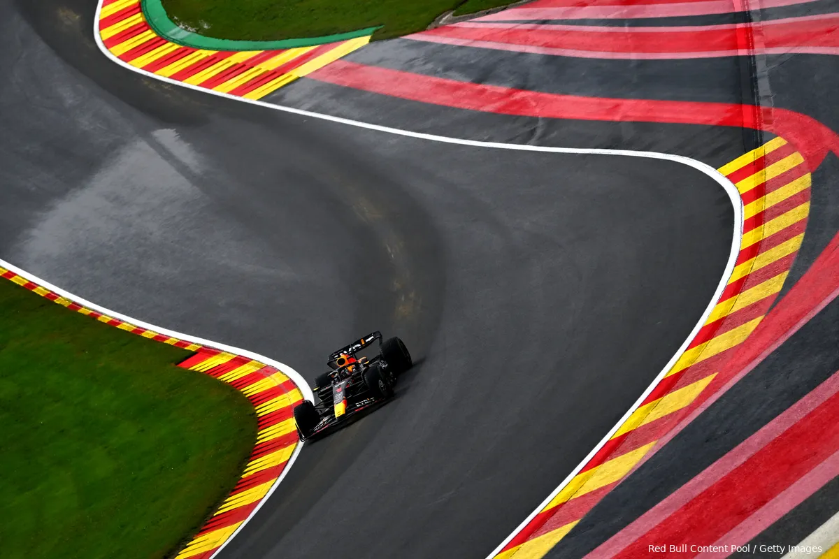Tijdschema F1 Sprintweekend Belgische GP: ‘code geel’ afgegeven voor Spa-Francorchamps