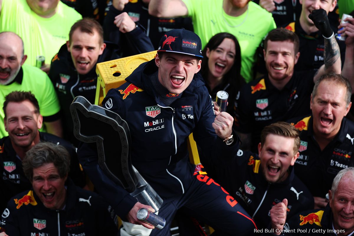 Zet de bubbels maar vast koud, zo wint Red Bull WK constructeurs in Japan