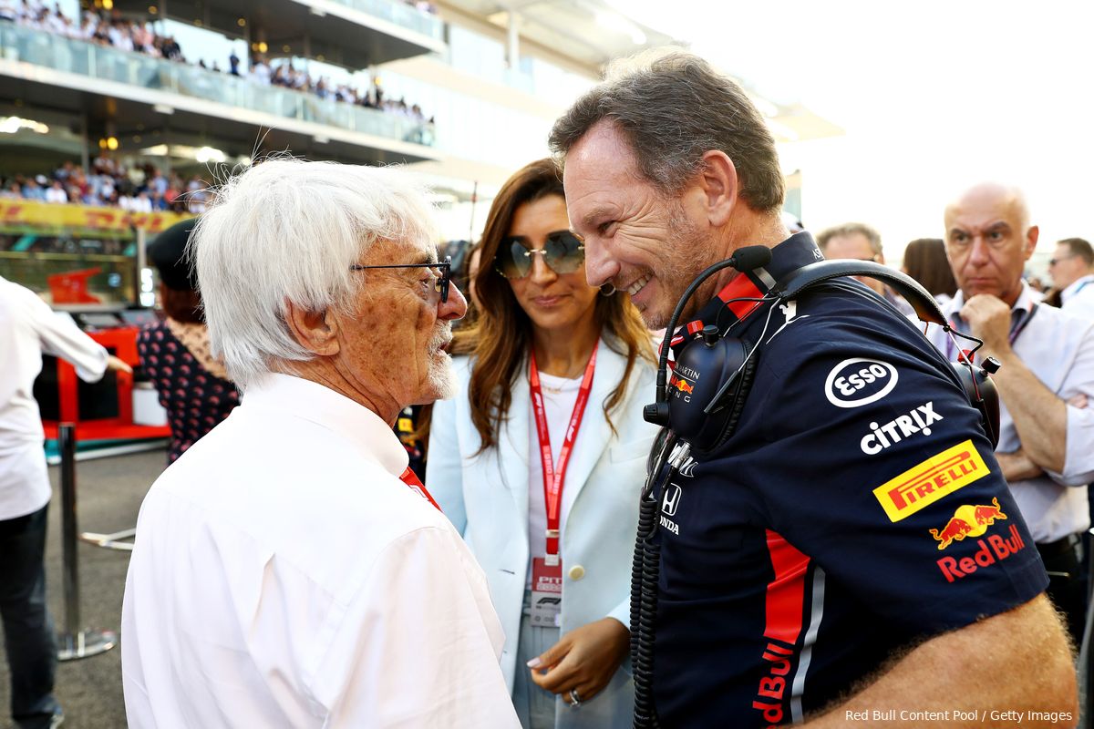 Ecclestone deelt bemoedigende update over interne onrust bij Red Bull Racing