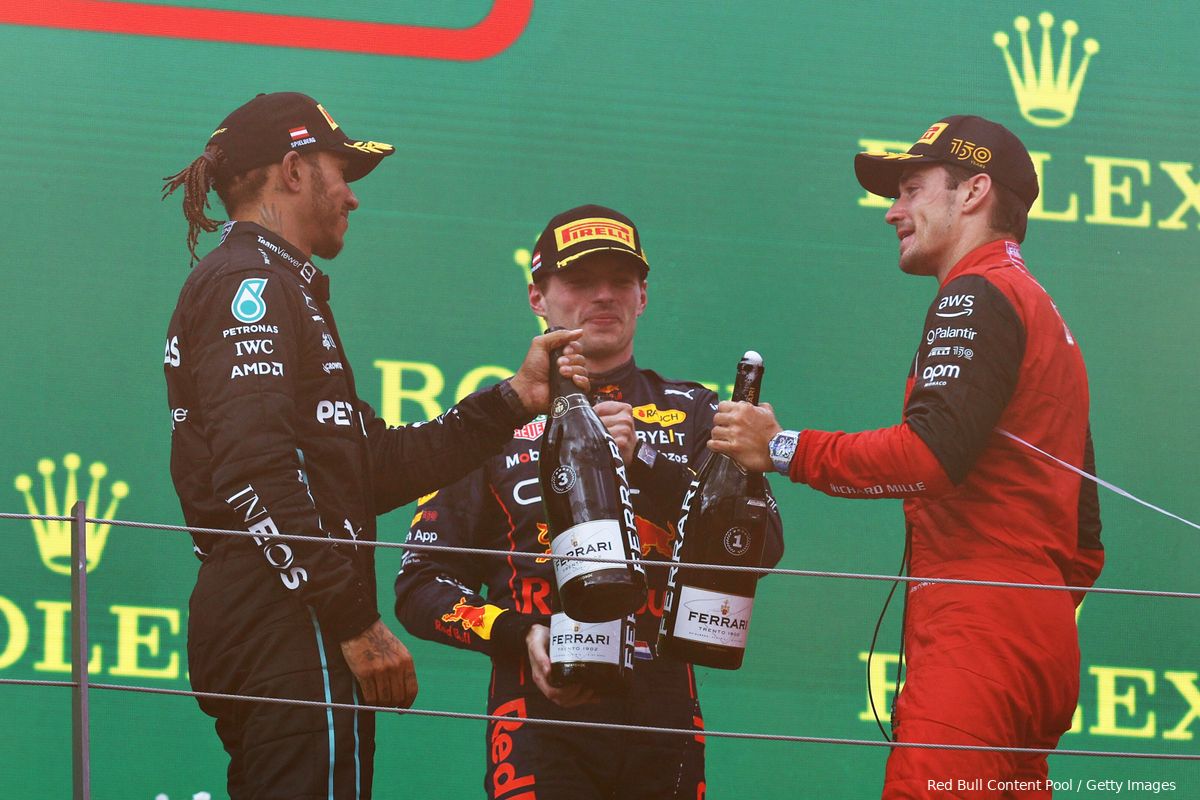 Formule 1-analist: 'Daarom verwacht ik geen gedoe tussen Hamilton en Leclerc'