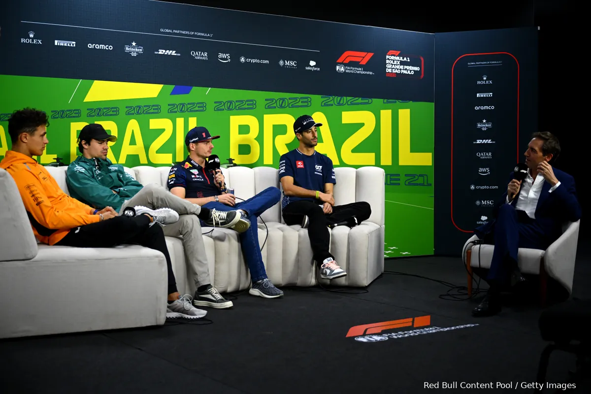 Tijdschema Persconferenties GP Las Vegas: Wie zal wanneer de pers te woord staan?