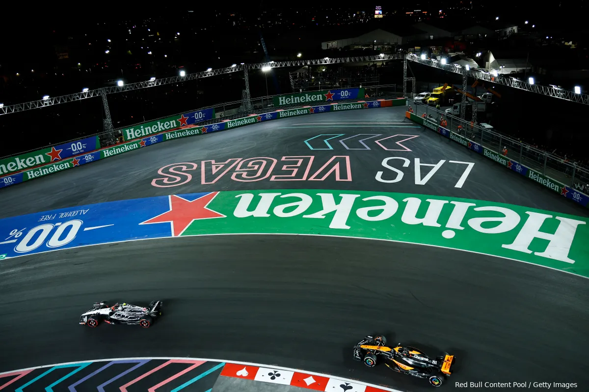Norris geeft updates rondom zware klapper GP Las Vegas