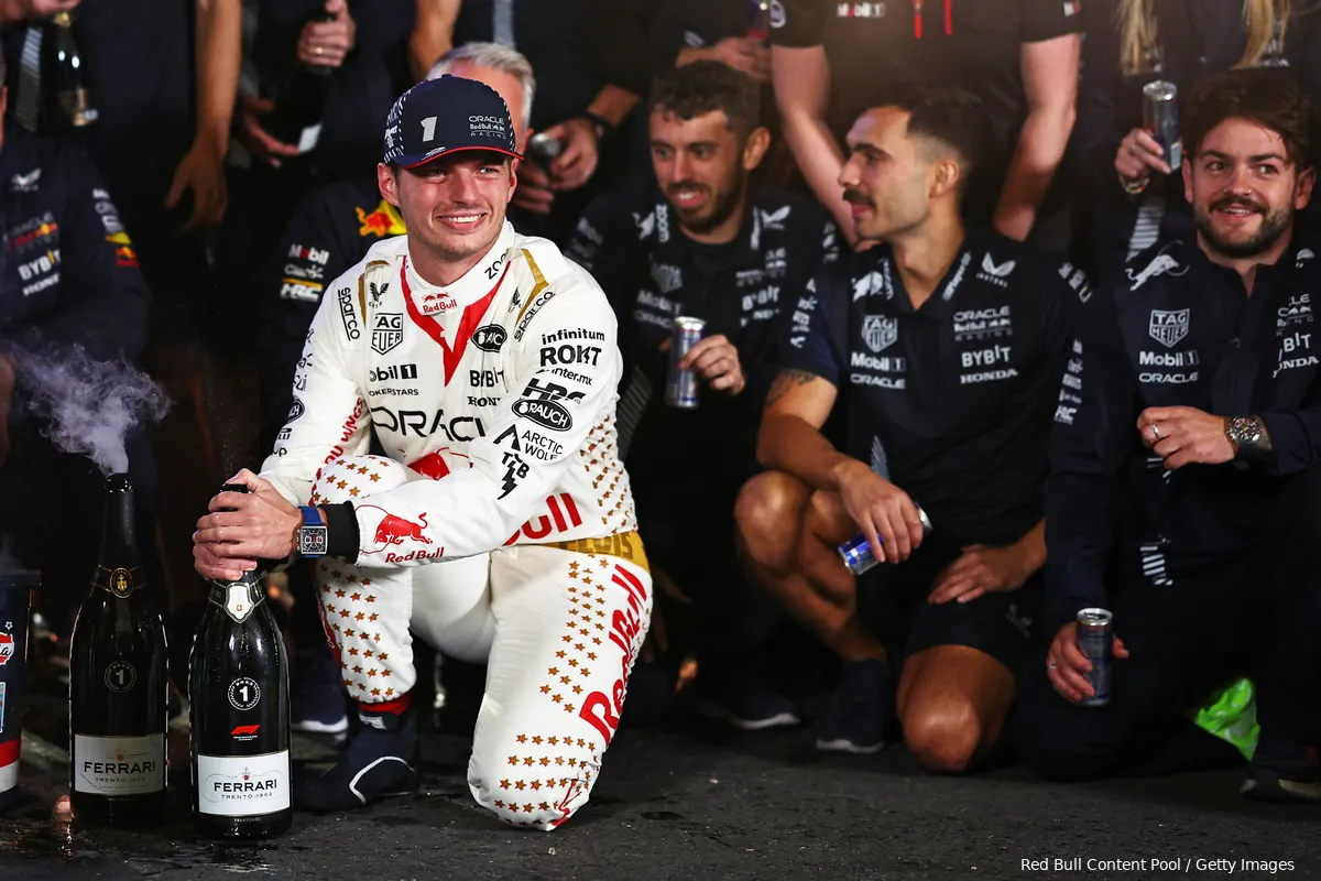 Tussenstand F1-kampioenschappen na  Las Vegas: 'miljoenenbal voor de bühne'