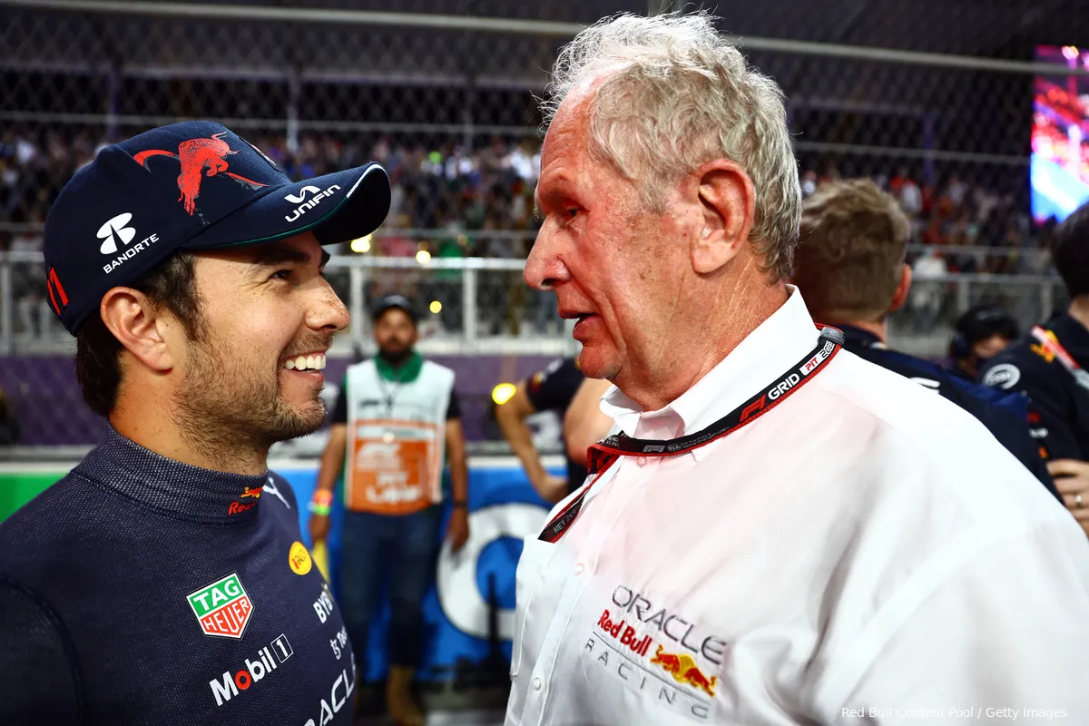 Helmut Marko onthult waarheid over contractverlening Sergio Pérez