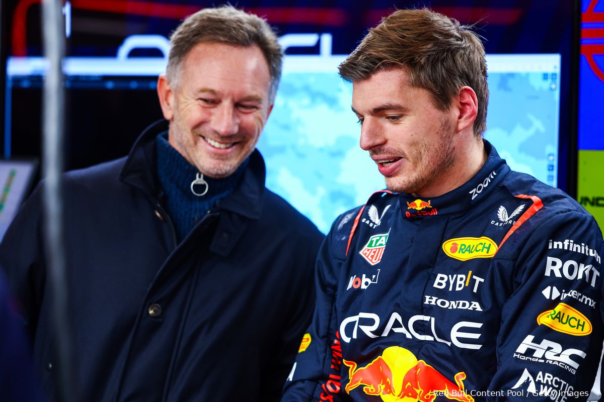 Verstappen grapt over toekomst bij Red Bull Racing: 'Dat hangt er vanaf...'