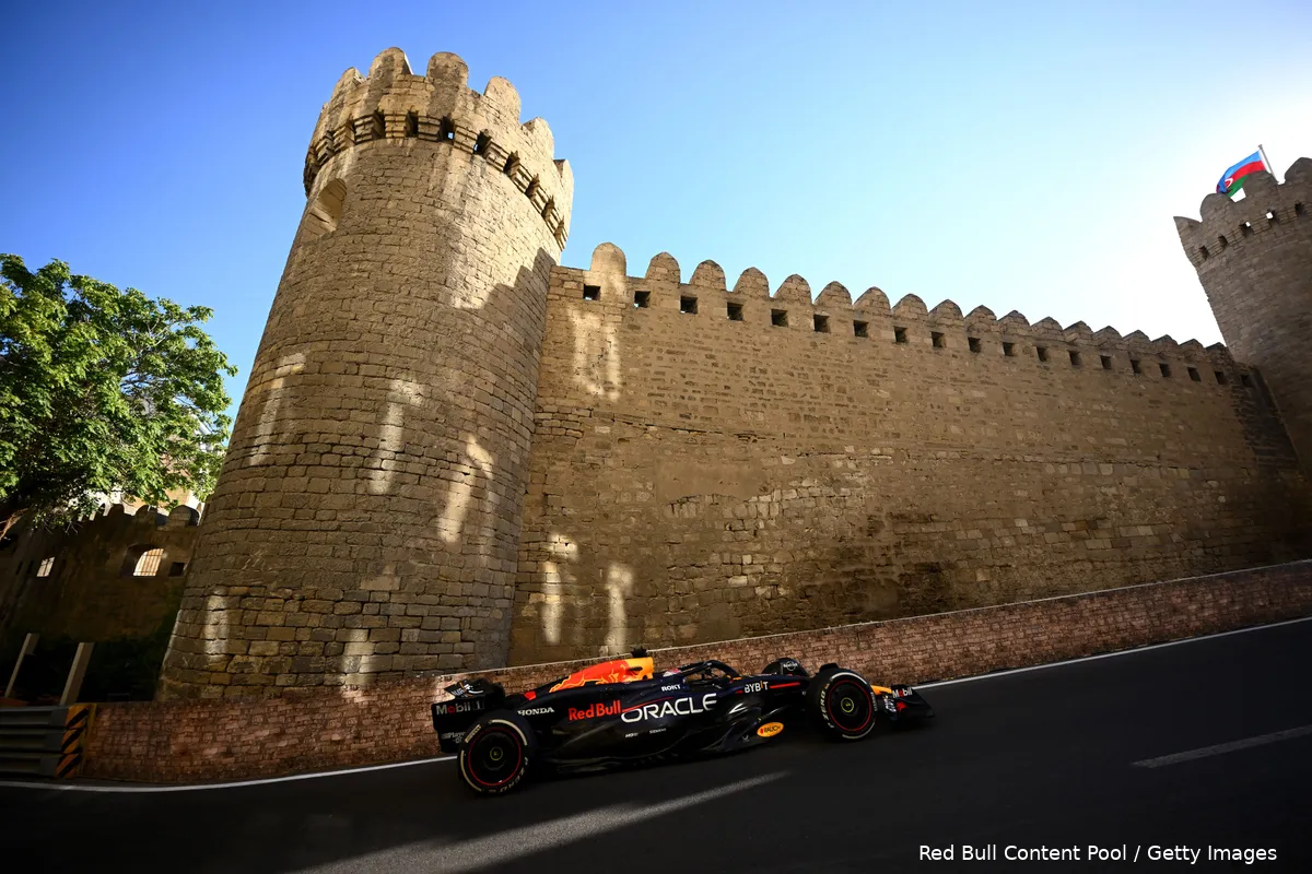 red bull racing max verstappen gp azerbeidzjan zondag 2024 16