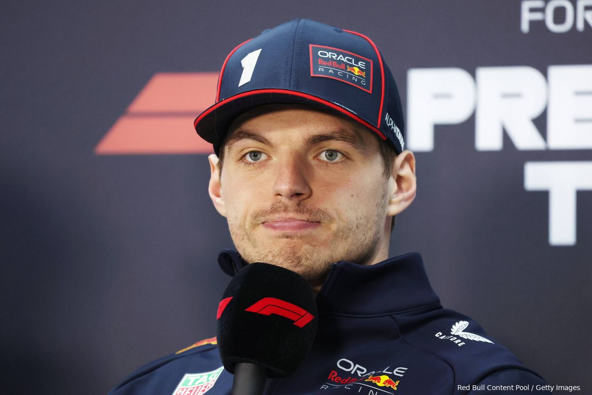 Verstappen laat heel weinig los: 'Je hebt de vraag zelf al beantwoord'