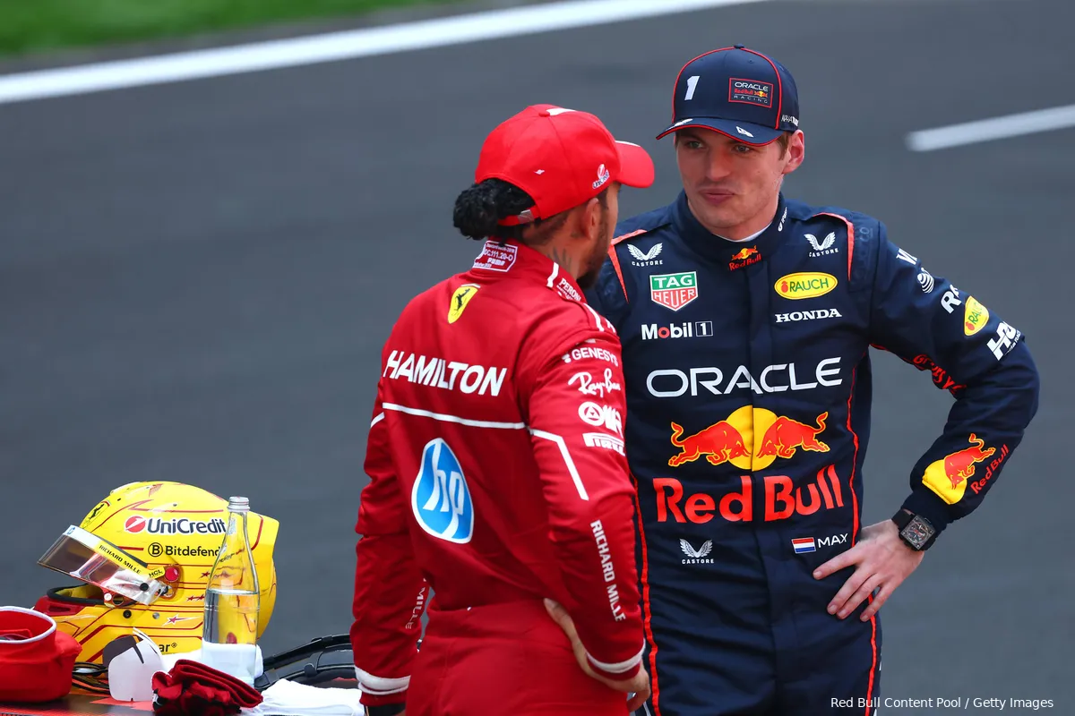 max verstappen lewis hamilton china 2025 ferrari red bull 123