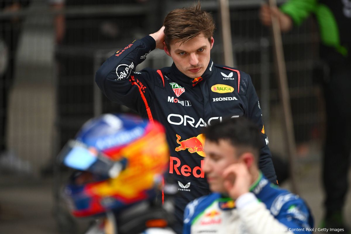 max verstappen red bull racing china rb21 zondag 1 isack hadjar 1