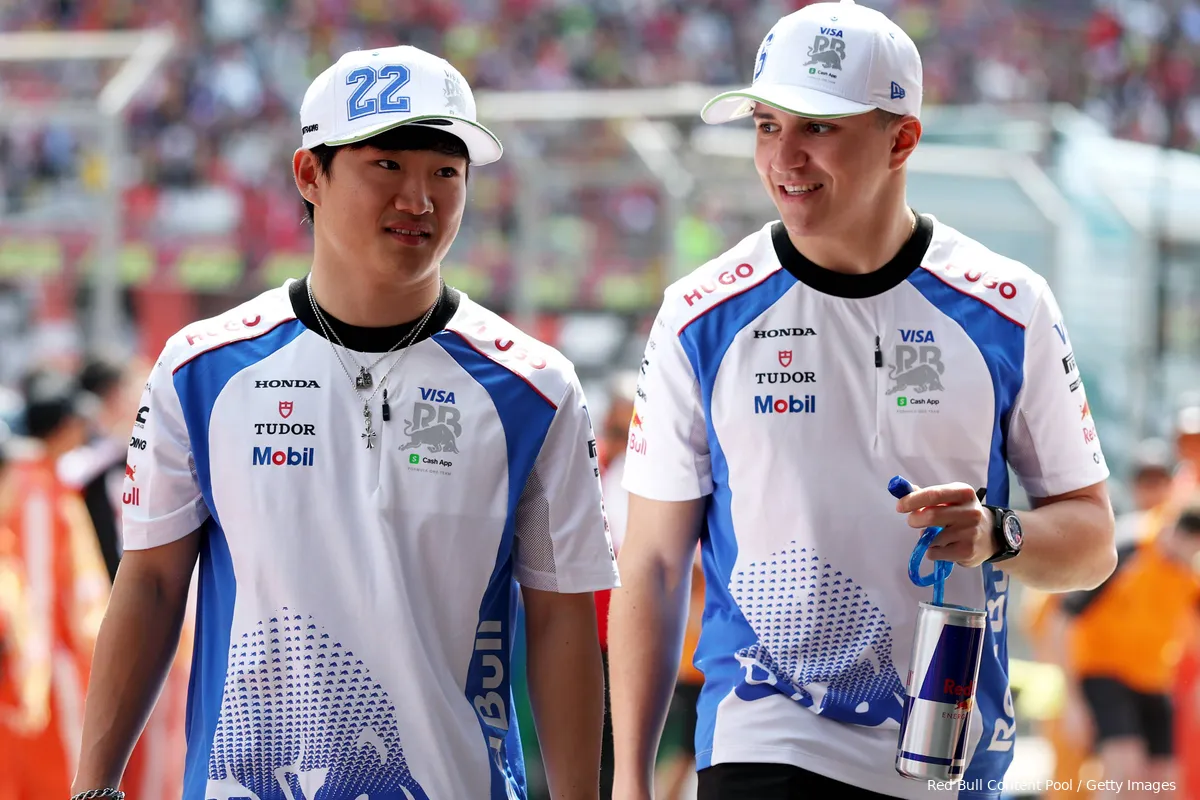 yuki tsunoda isack hadjar laurent mekies racing bulls china 2025 2