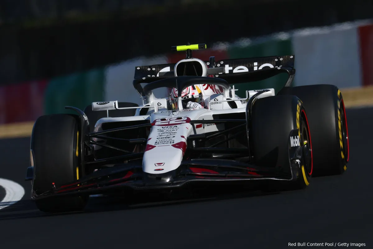 yuki tsunoda red bull racing japan vrijdag