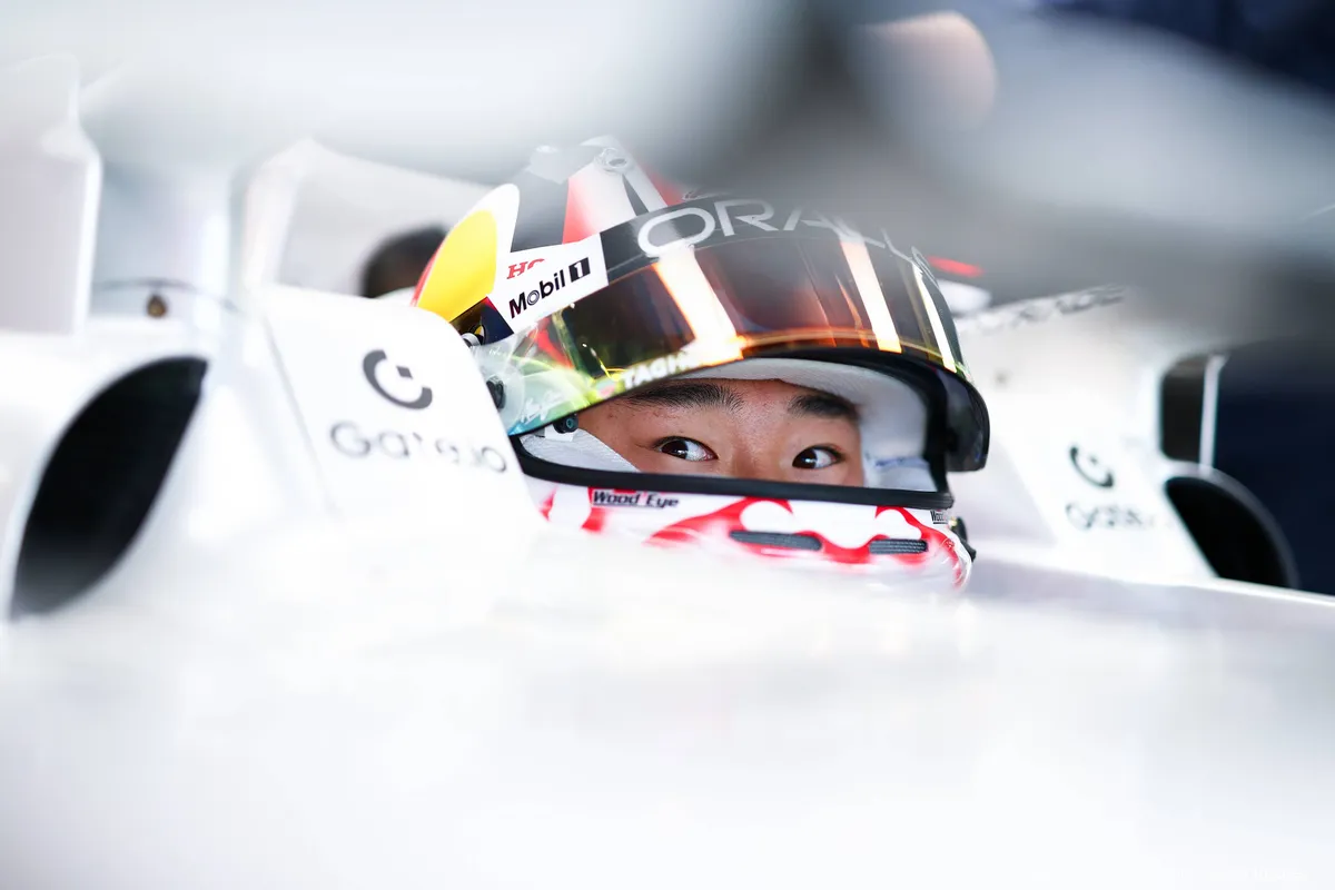 yuki tsunoda red bull racing japan vrijdag