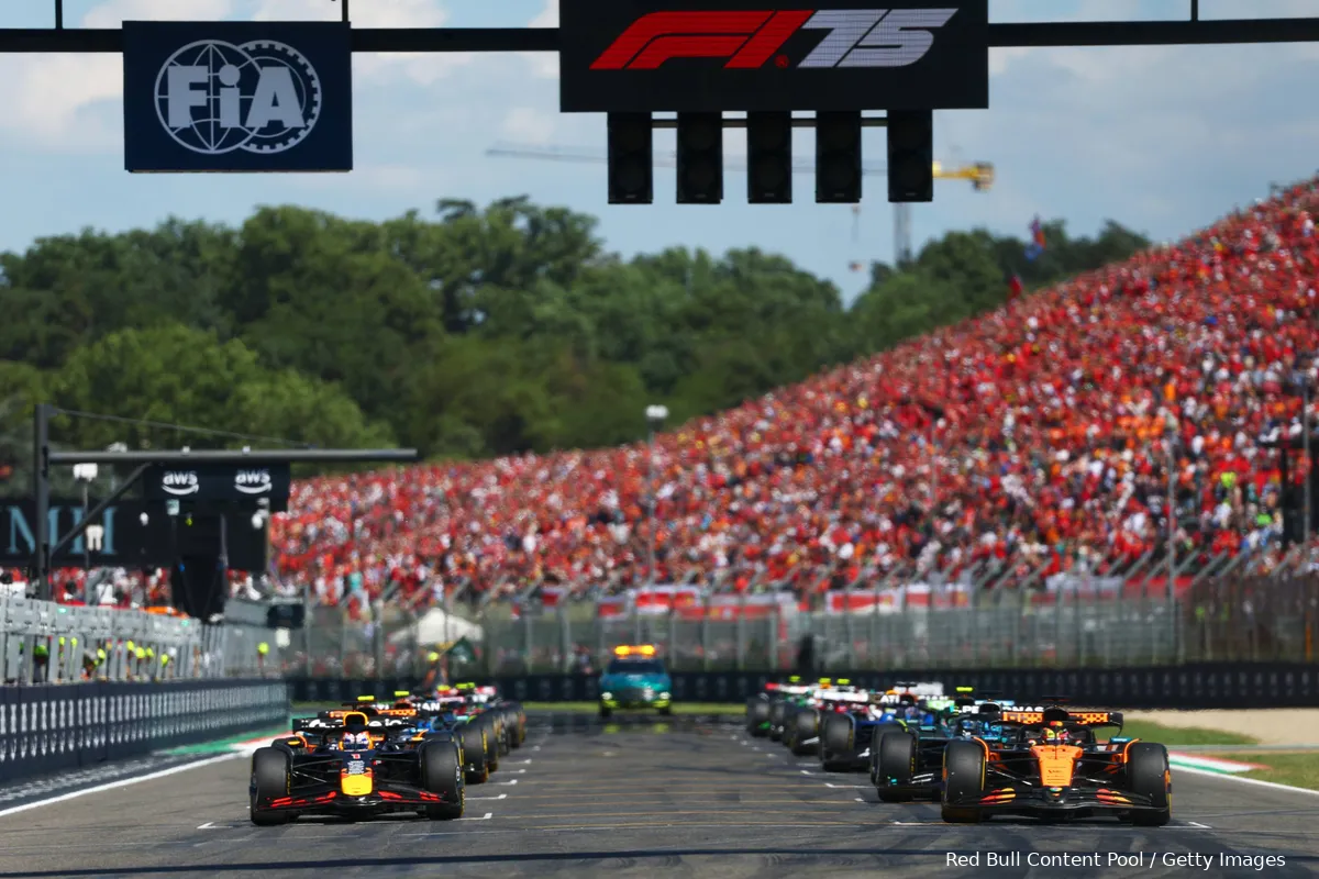 formule 1 start 2025 grand prix emilia romagna grid