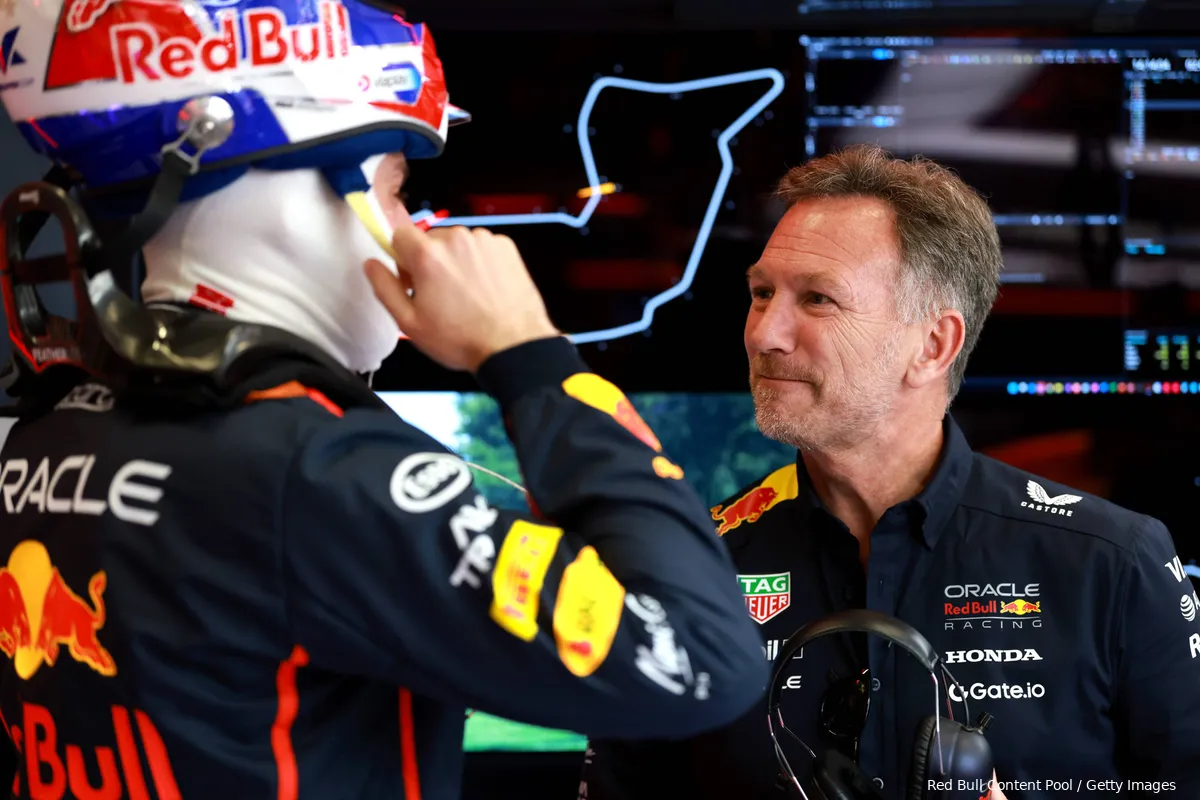 max verstappen christian horner red bull racing 2025 emilia romagna zondag