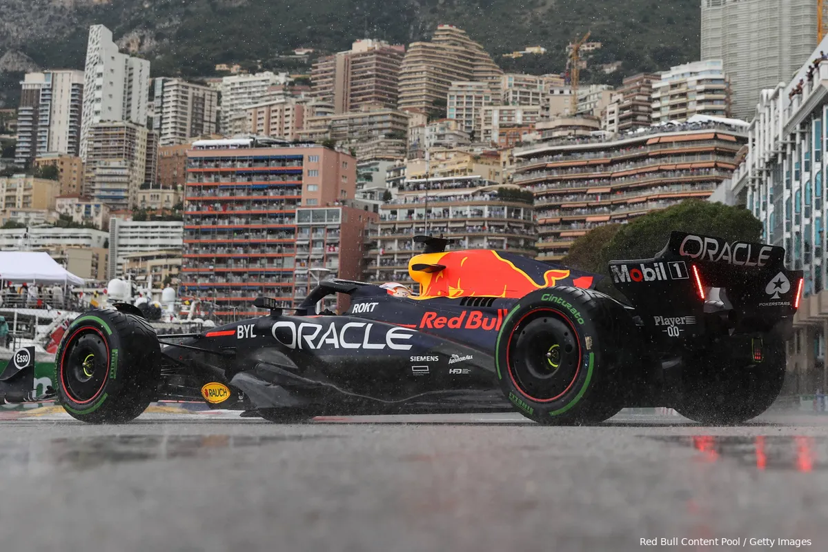 max verstappen monaco 2023 regen 1