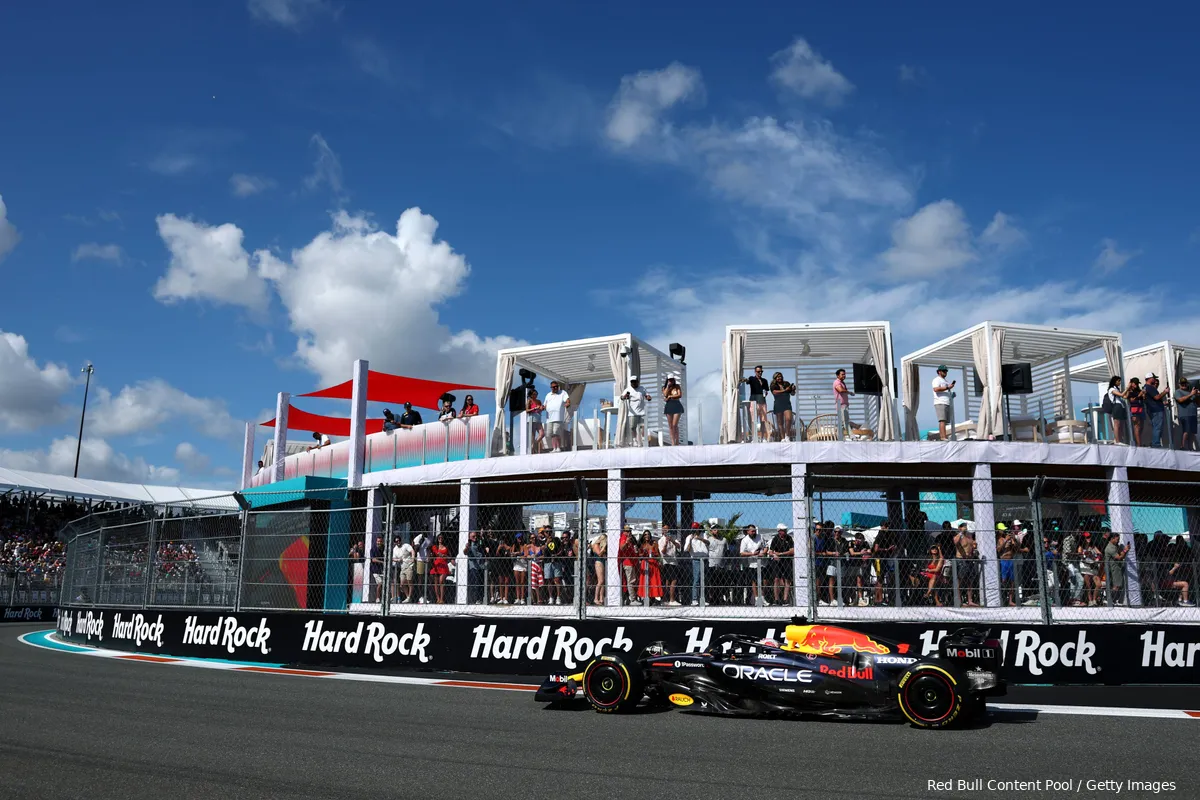 max verstappen red bull racing 2025 miami vrijdag sprintkwalificatie
