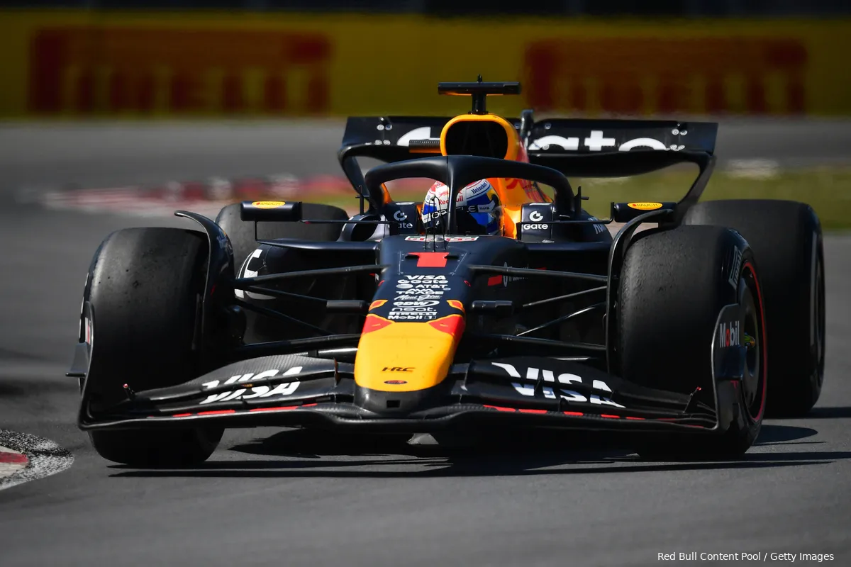 verstappen zondag canada race 4