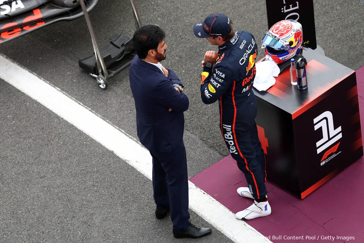 max verstappen red bull racing mohammed ben sulayem fia silverstone groot brittannie 2025 1