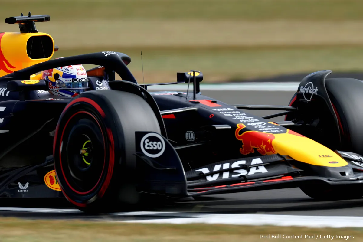 max verstappen red bull racing rb21 silverstone groot brittannie vrijdag training 2025 8