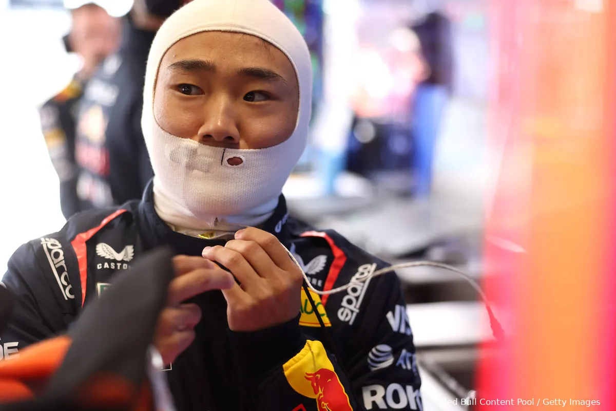 yuki tsunoda red bull racing 2025 groot brittannie silverstone vrijdag 1
