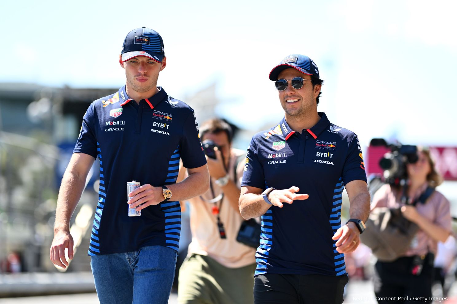 red bull racing sergio perez max verstappen gp azerbeidzjan zondag 2024