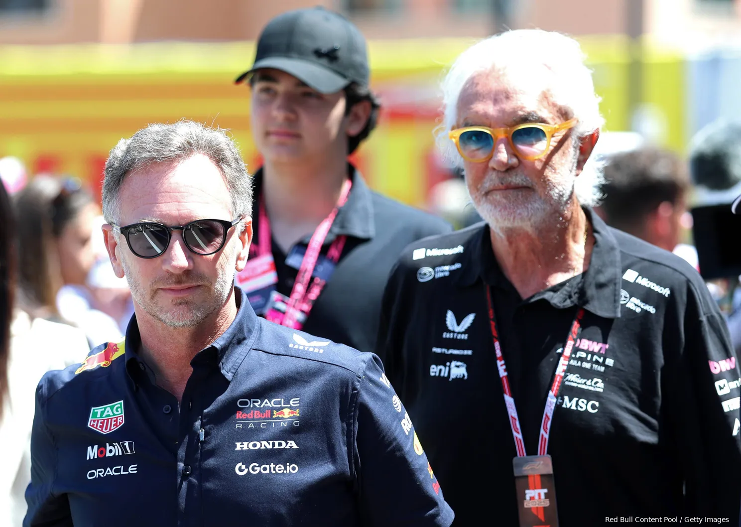 christian horner red bull racing flavio briatore alpine monaco 2025 zondag