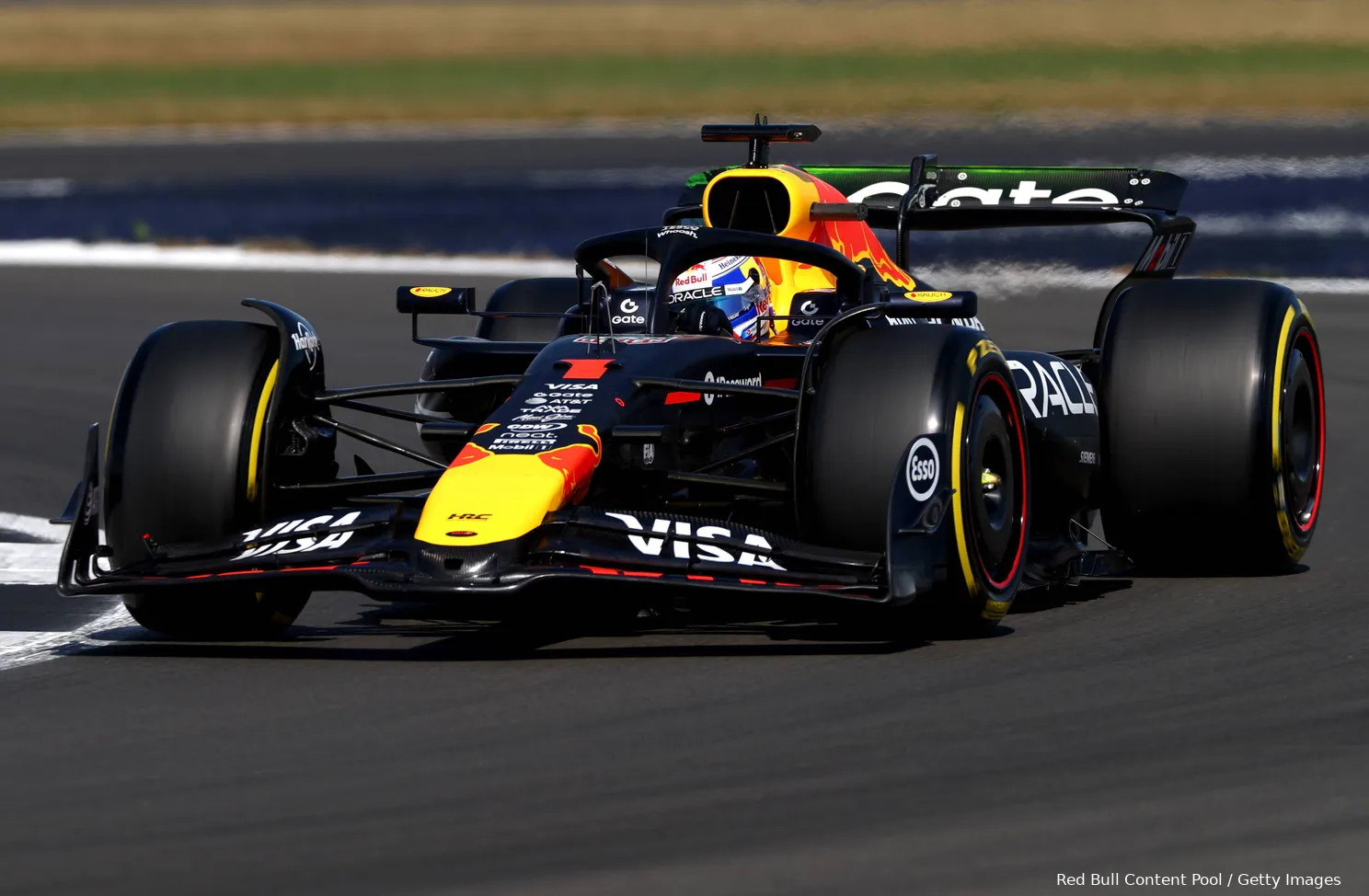 max verstappen rb21 red bull racing 2025 groot brittannie silverstone vrijdag training 1