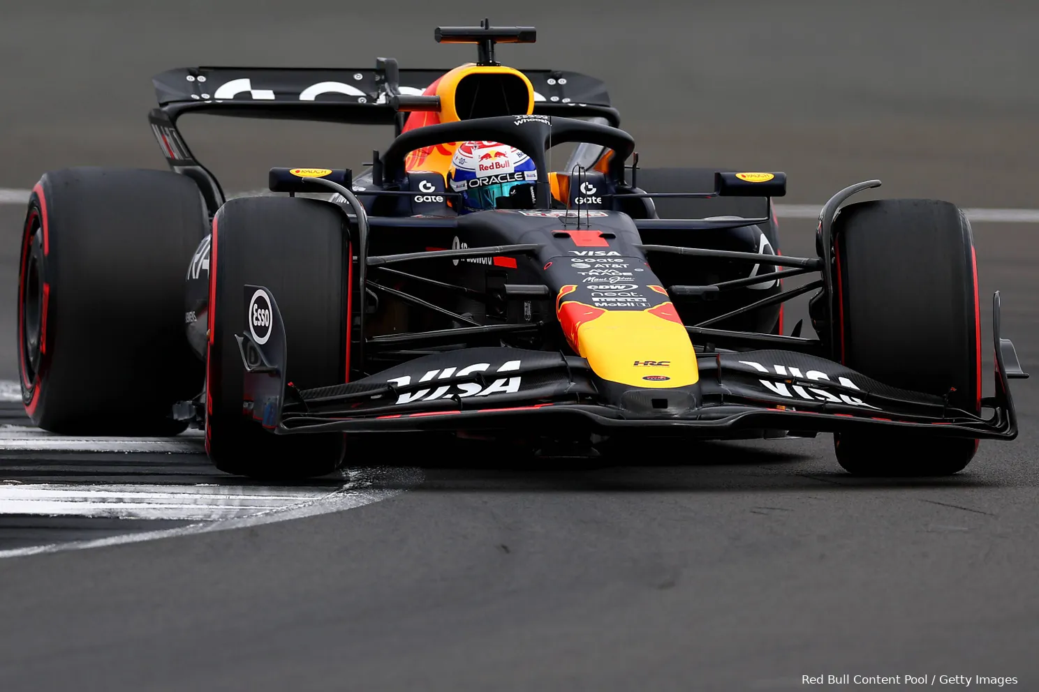 max verstappen rb21 red bull racing 2025 silverstone groot brittannie zaterdag kwalificatie 2
