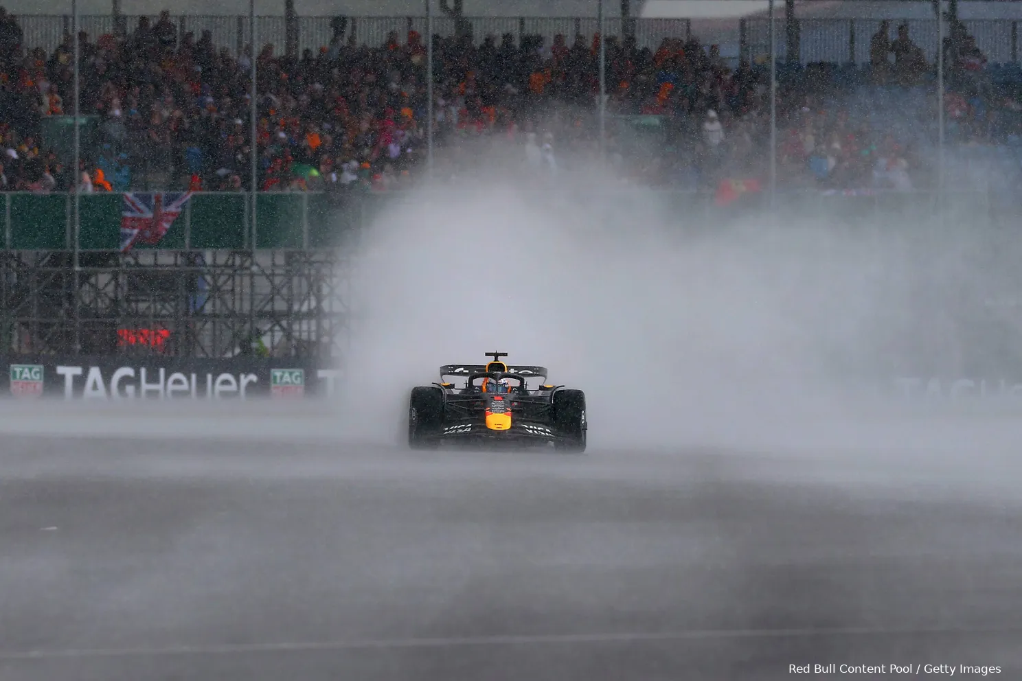 max verstappen rb21 red bull racing 2025 silverstone groot brittannie zondag race 5