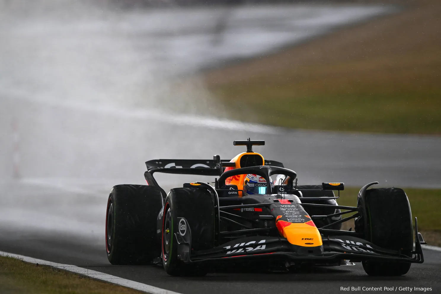max verstappen rb21 red bull racing 2025 zondag race silverstone groot brittannie 6