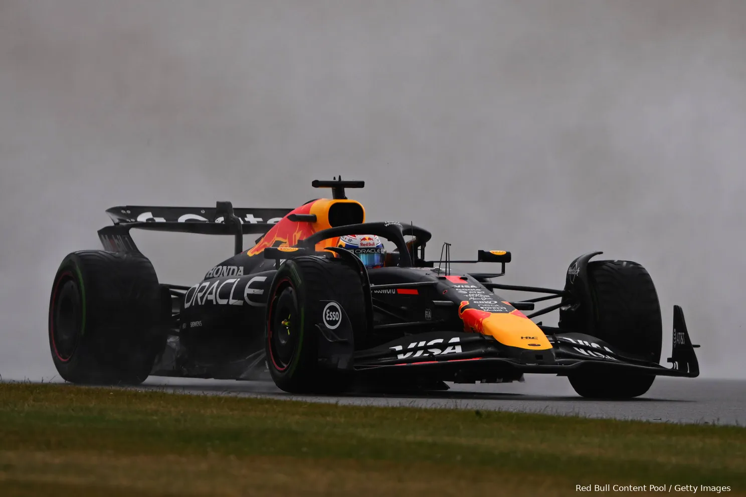max verstappen rb21 red bull racing 2025 zondag race silverstone groot brittannie