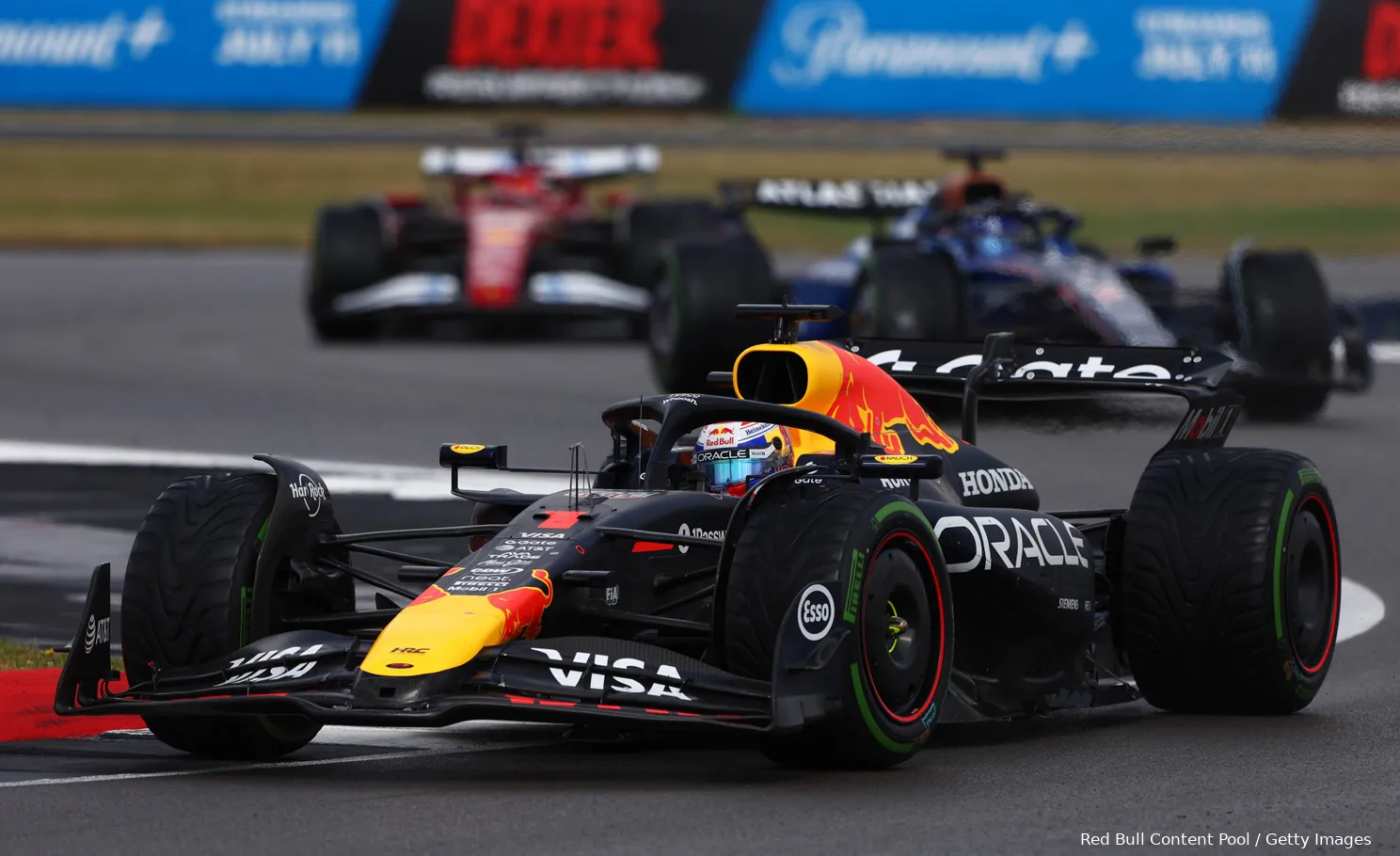 max verstappen rb21 red bull racing 2025 zondag race silverstone groot brittannie