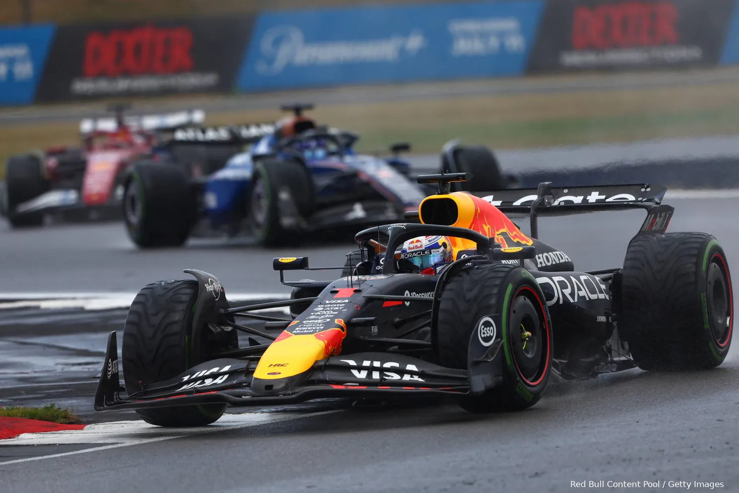 max verstappen rb21 red bull racing 2025 zondag race silverstone groot brittannie 7