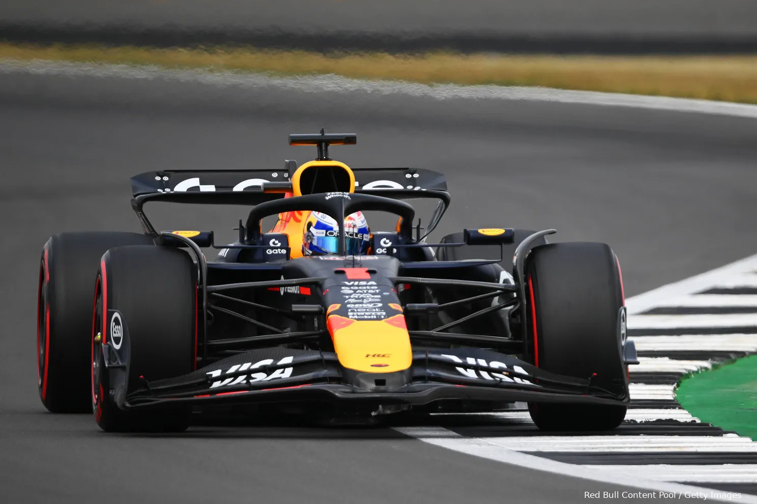max verstappen rb21 red bull racing silverstone groot brittannie 2025 zaterdag kwalificatie 6