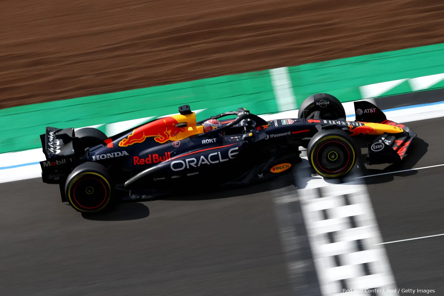 max verstappen rb21 red bull racing silverstone groot brittannie zondag race 2025