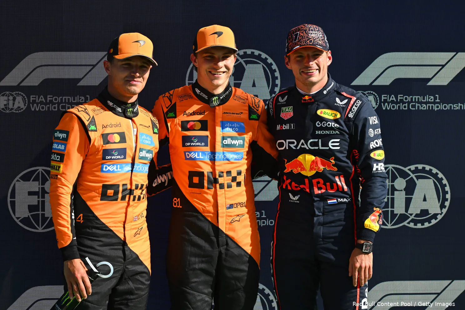 max-verstappen-oscar-piastri-lando-norris-red-bull-racing-mclaren-kwalificatie-zandvoort-nederland-2