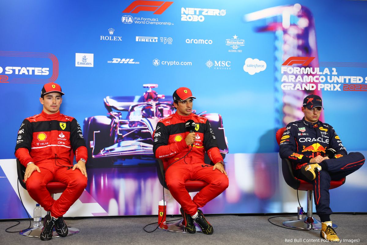 Verstappen en Ferrari-duo beklagen zich over moeilijker volgen van F1-auto's