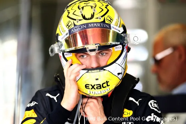 verstappen helm geel jumbo