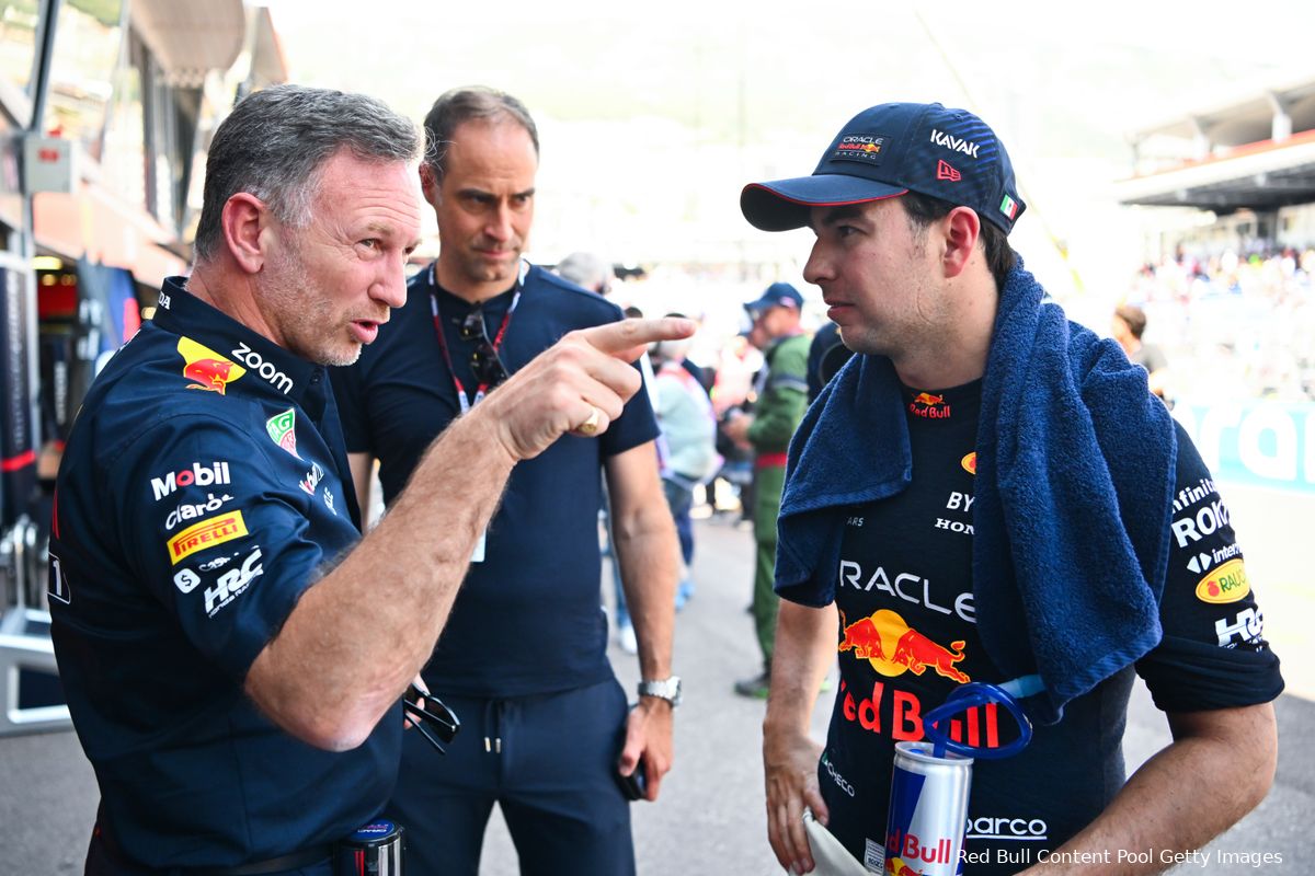 According to Hill, Horner needs to have conversation with Pérez: "What were you doing?"