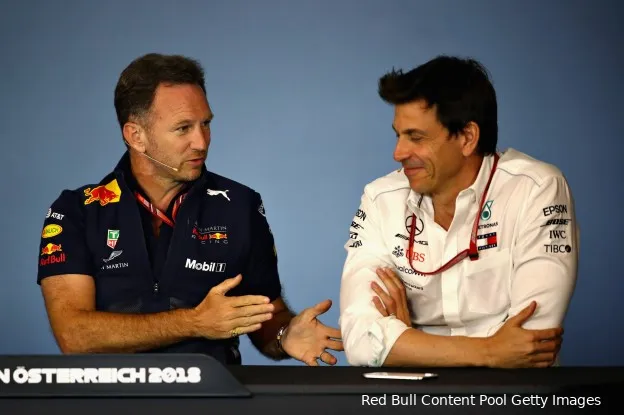 Wolff over coureursduo 2022: 'Brown en Horner verspreiden gewoon onzin'