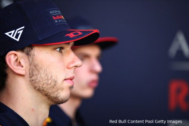 Gasly vreest voor vol Red Bull in 2022: 'Verstappen ligt vast en Perez lijkt te blijven'