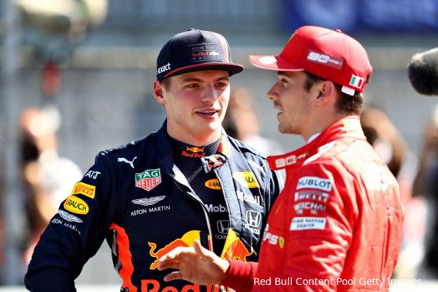 Leclerc belicht incident met Perez en Verstappen: 'Ik heb de stewards geen keuze gegeven'