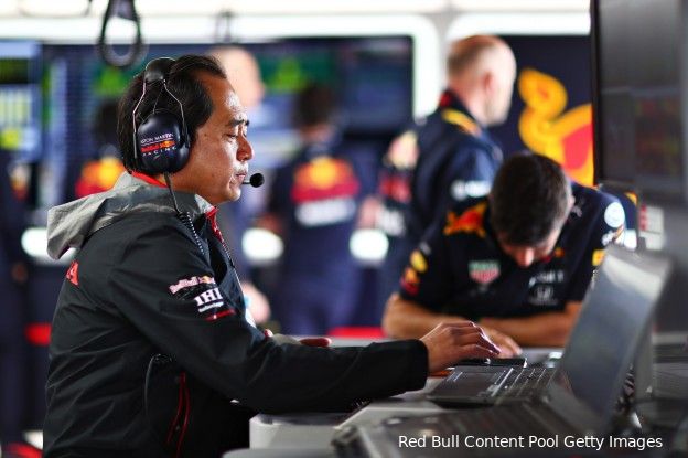 Honda en Red Bull lopen in de race nog altijd achter op de krachtige Mercedes-motor