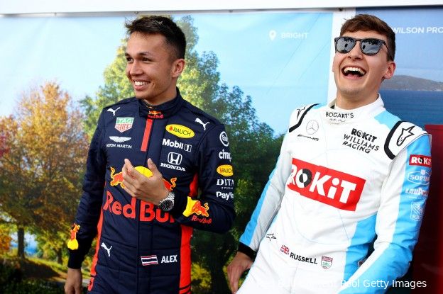 Russell over goede vriend Albon: 'Hij zal terugkeren in de Formule 1'