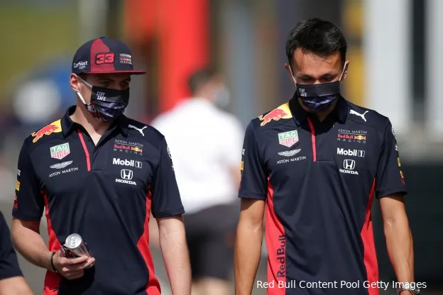 Albon onder de indruk van Verstappen, maar waakt voor Hamilton