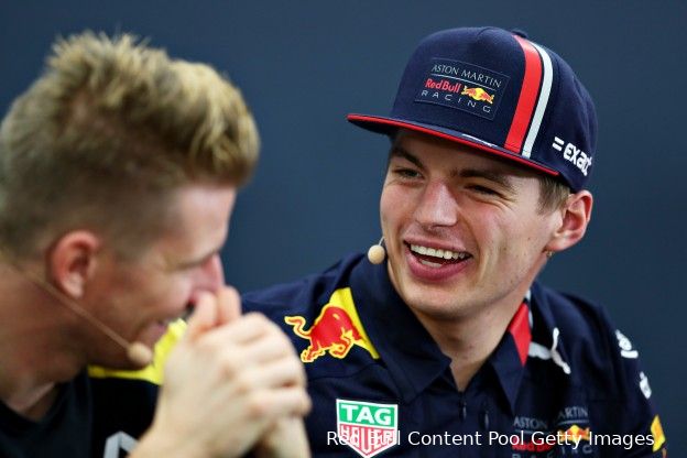 Hülkenberg ziet Verstappen als een 'no-nonsense kerel': 'Dat kan ik wel waarderen'