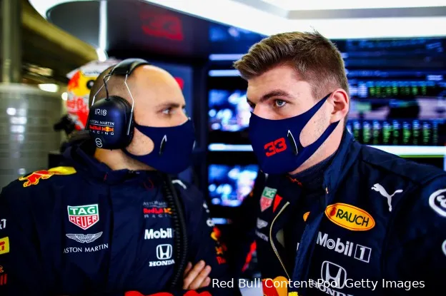 Verstappen over ingenieur Lambiase: 'Gepassioneerd, gedreven en wil winnen'