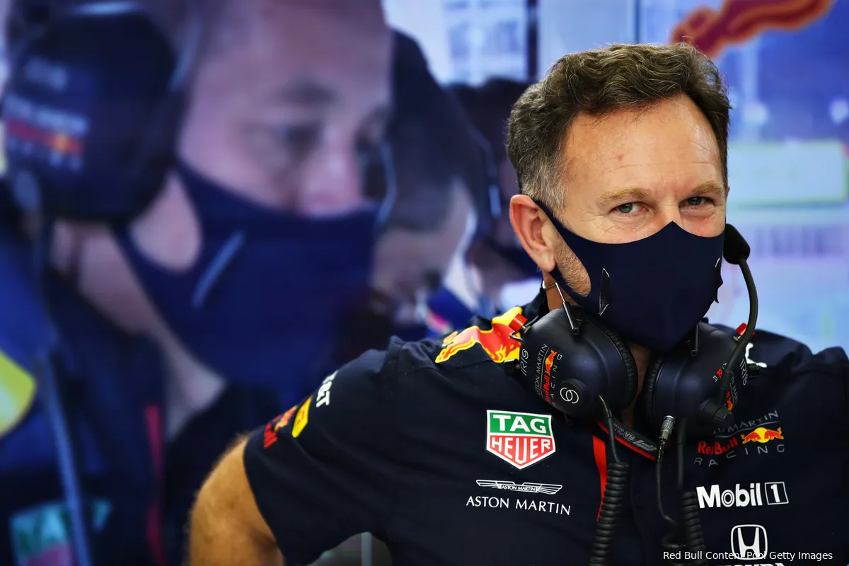 Horner: 'We dachten even dat Verstappen de Mercedessen zou kunnen splitten'
